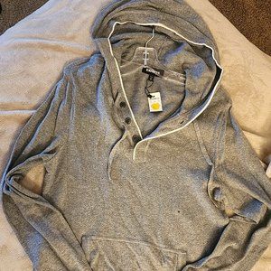 Men's - Hooded Long-sleeve Shirt - Express